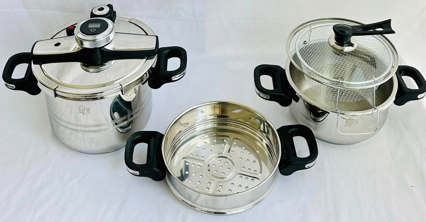كوكوط منيت كليبسو 7في1 بي بي أف (7+4لتر) COCOTTE MINUTE 7en1 BBF 4+7L 7Pieces