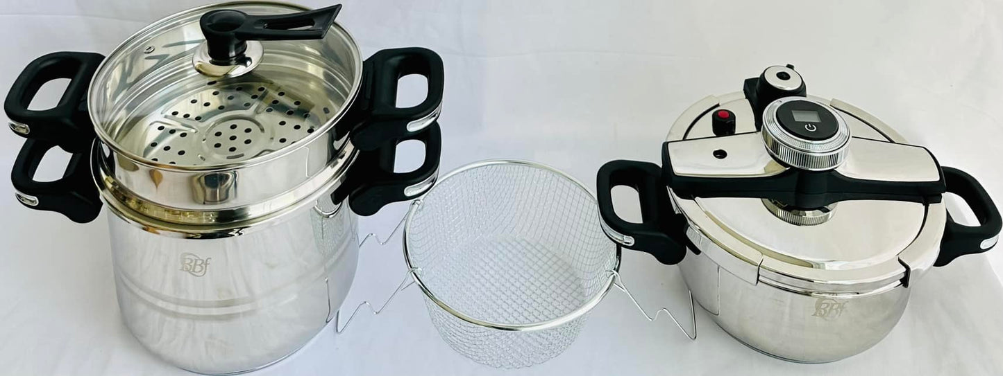 كوكوط منيت كليبسو 7في1 بي بي أف (7+4لتر) COCOTTE MINUTE 7en1 BBF 4+7L 7Pieces