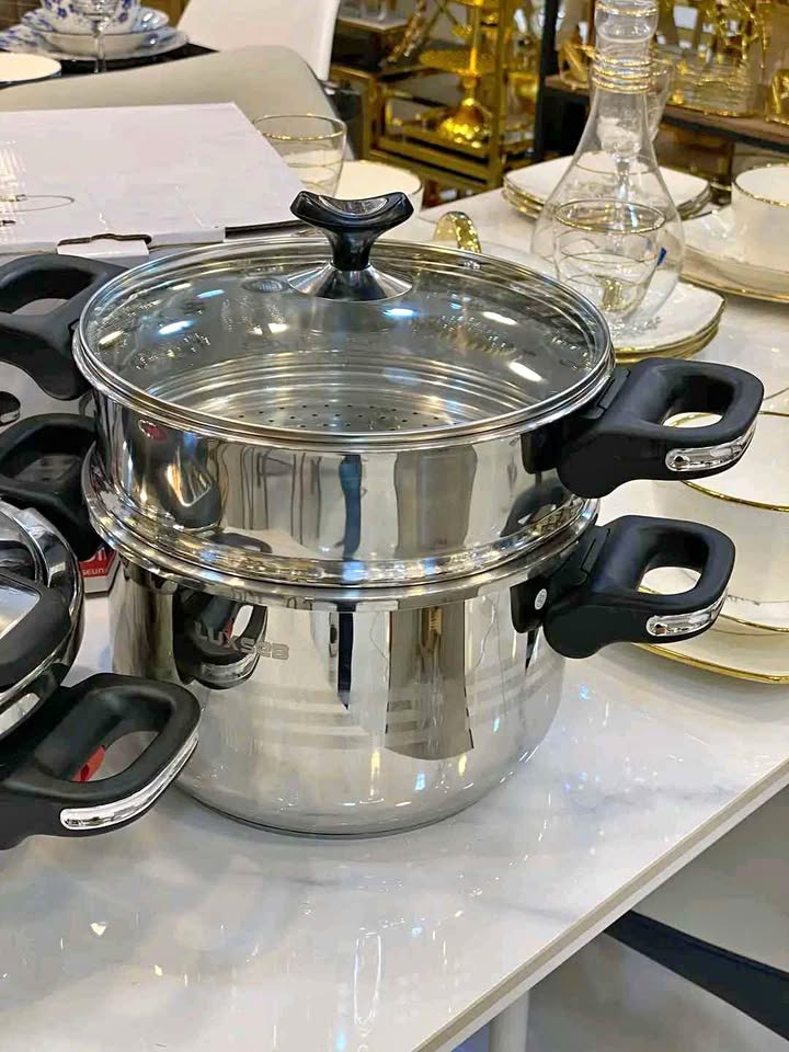 Cocotte LUXSEB 7l+5l 8 pieces