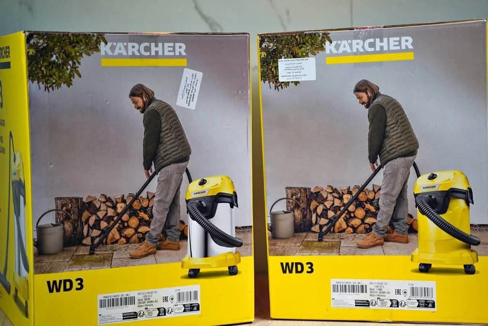 Kärcher WD3 Aspirateur multifonctions 1000W inox Original