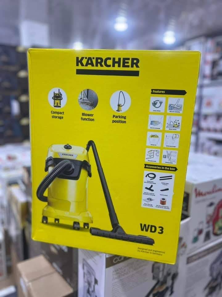 Kärcher WD3 Aspirateur multifonctions 1000W inox Original
