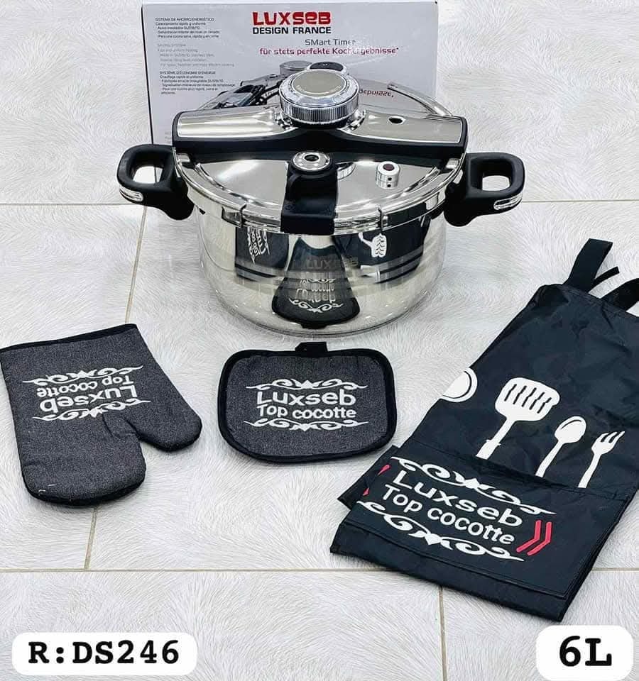 Cocotte 6L/8L LUXSEB Original 18/10 + cadeau🎁 🇫🇷