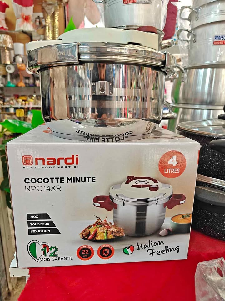 COCOTTE CLIPSO NARDI CUISINECHEF4/6/8L AVEC MINUTEUR