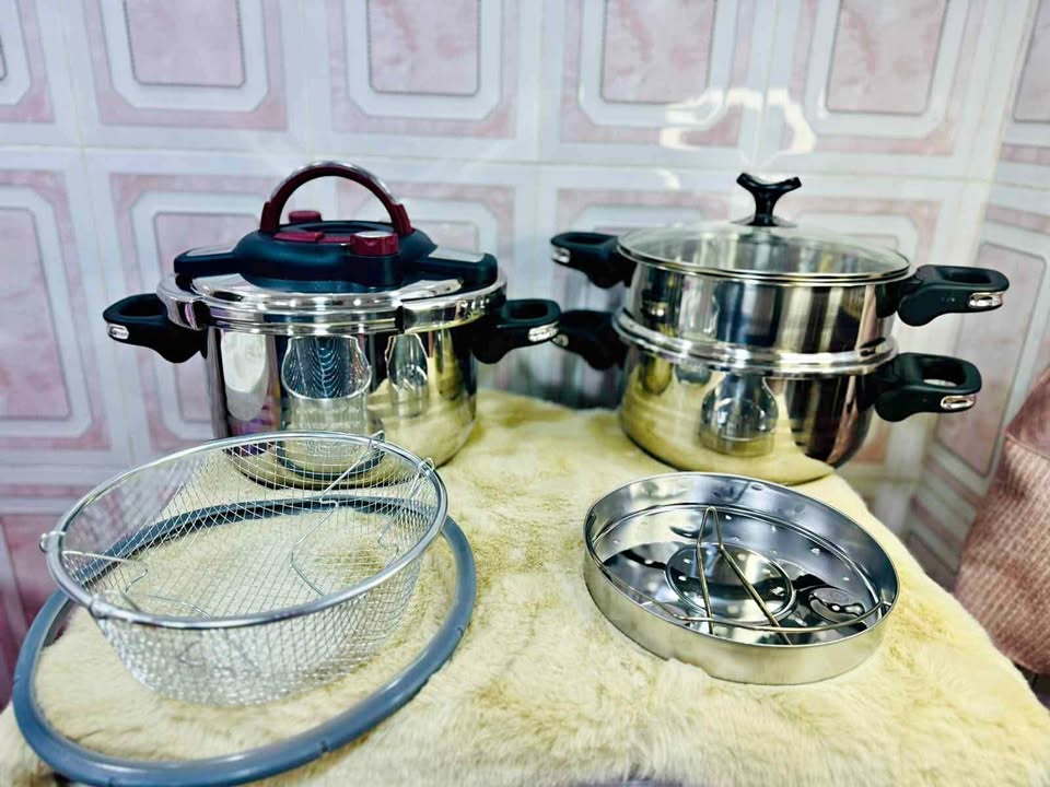 Cocotte LUXSEB 7l+5l 8 pieces