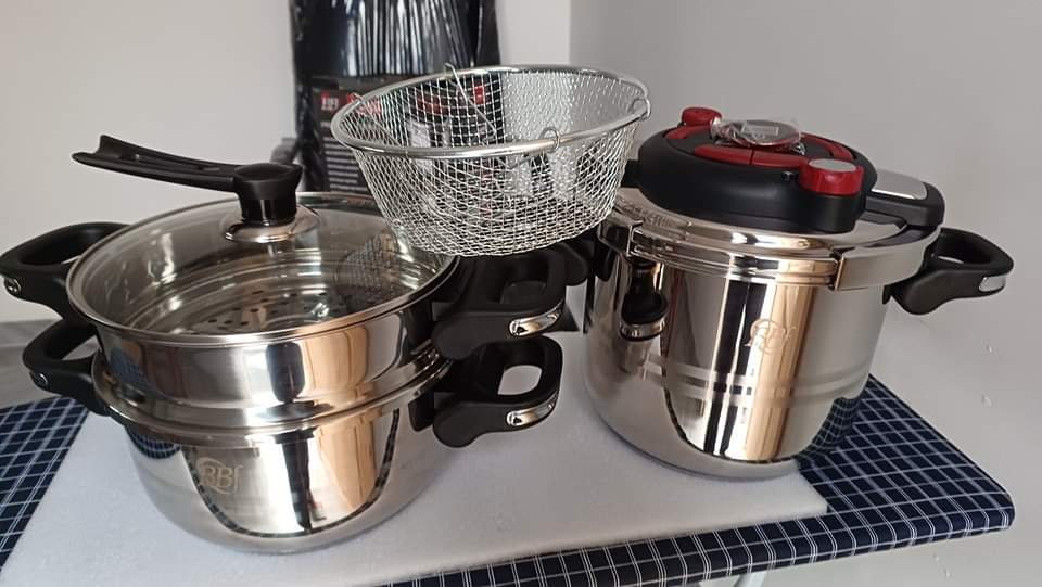 Cocotte BBF 5L/7L 18/10 inox 7Pieces