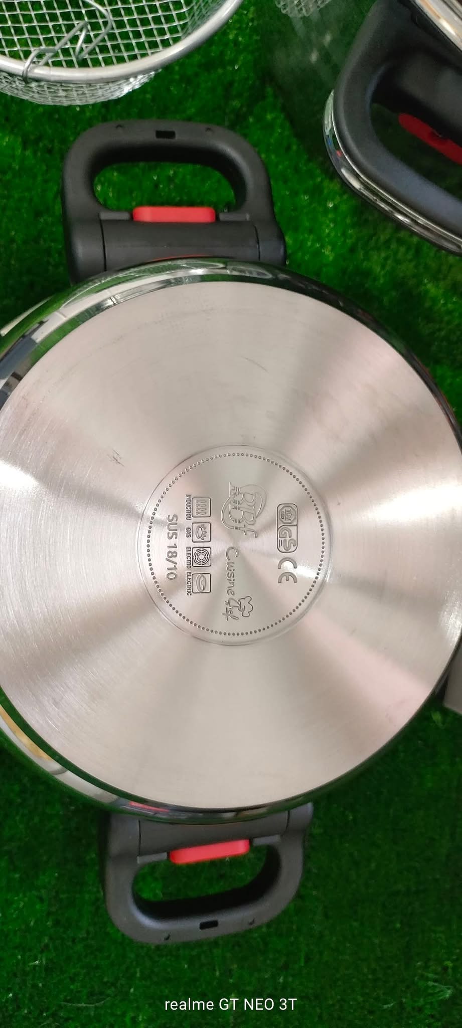 Cocotte BBF 4L/7L 18/10 inox 9Pieces