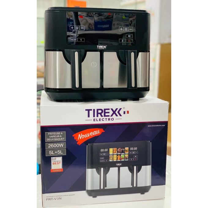 air fryer friteuse tirexx 5L+5L 2600w