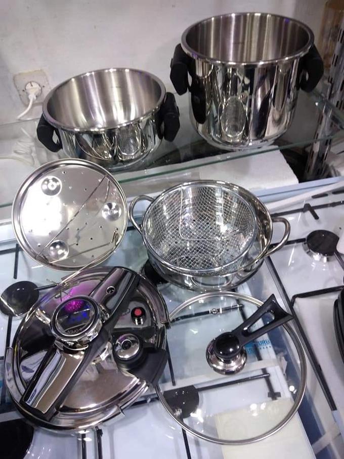 Cocotte Brendeli 4+7L 7Pieces طقم كوكوط 7 قطع من شركة براندلي الإيطالية