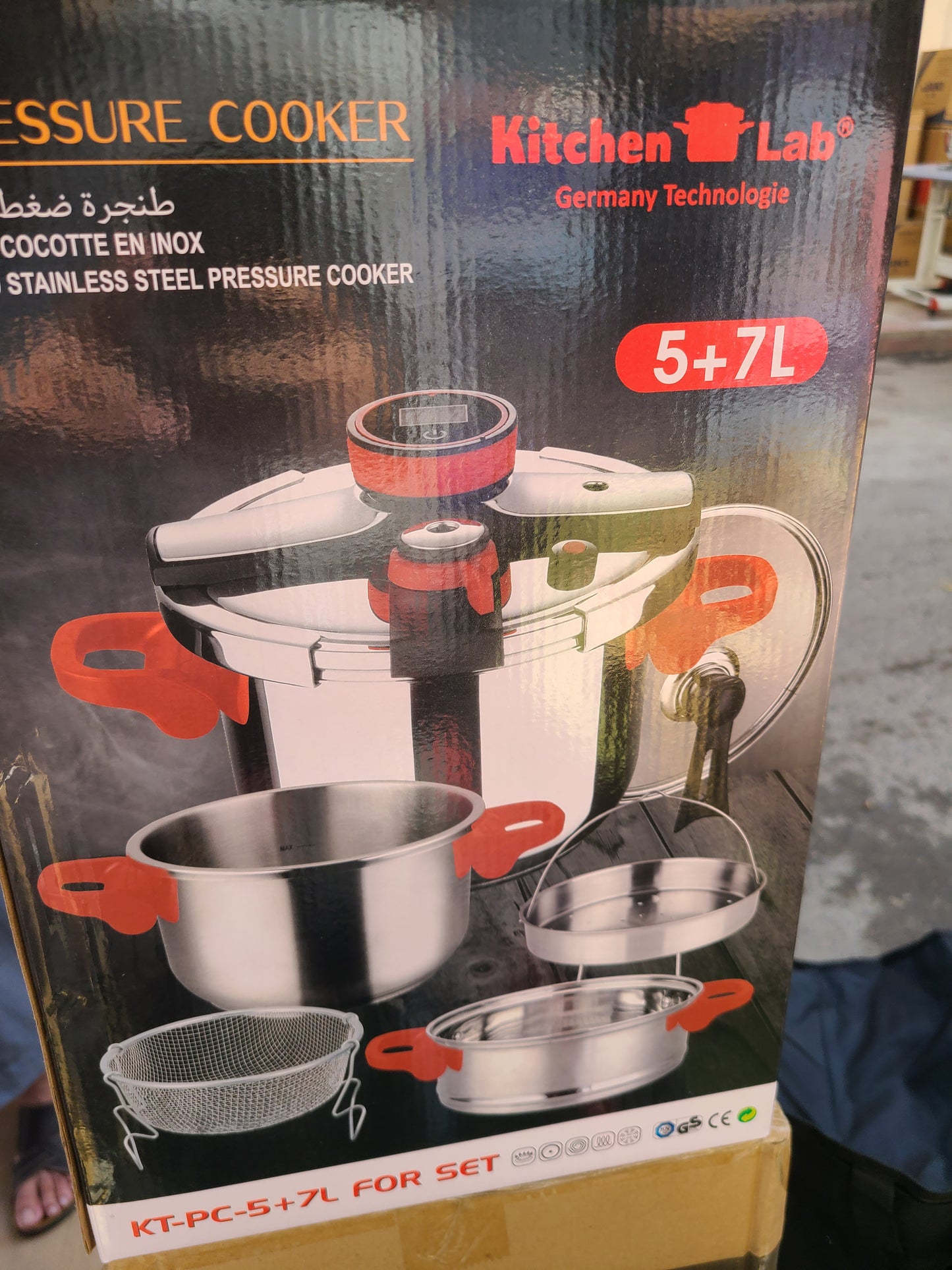 Pack Cocotte 8 pieces Kitchen Lab 5 + 7 L كوكوطة