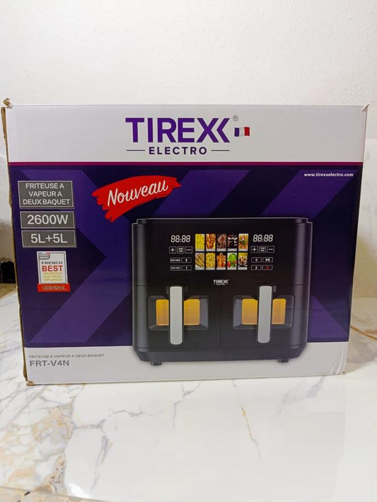 air fryer friteuse tirexx 5L+5L 2600w