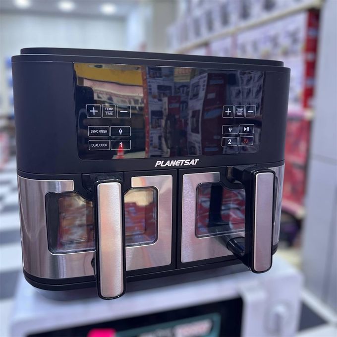 air fryer PlANETSAT Original 10L Double Bag  المقلاة