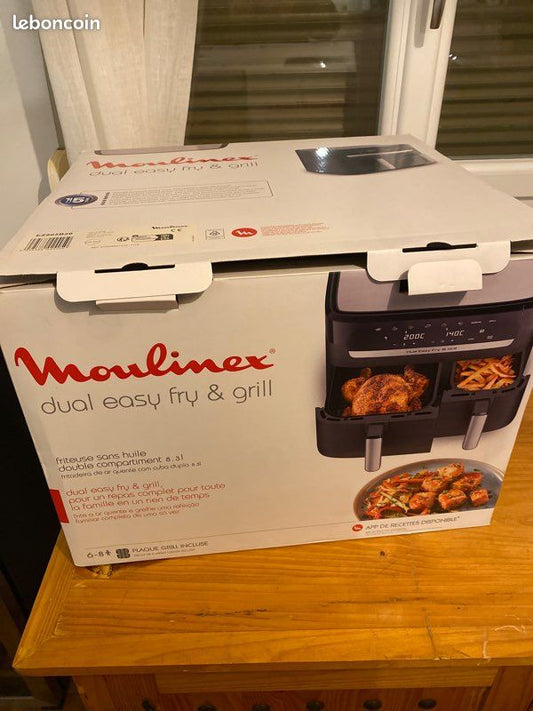 Air Fryer Moulinex Double back 8.3L
