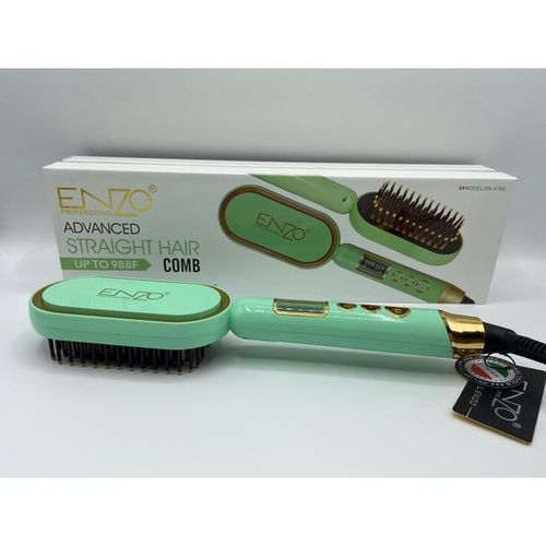 Brosse lissante chauffante ENZO ADVANCED STRAIGHT HAIR COMB