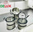 Série de batterie DELUX 18/10 inox 7pcs                    سلسلة ديلوكس 7 قطع ستانلس ستيل 18/10