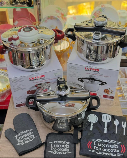 Cocotte 6L/8L LUXSEB Original 18/10  + cadeau🎁 🇫🇷
