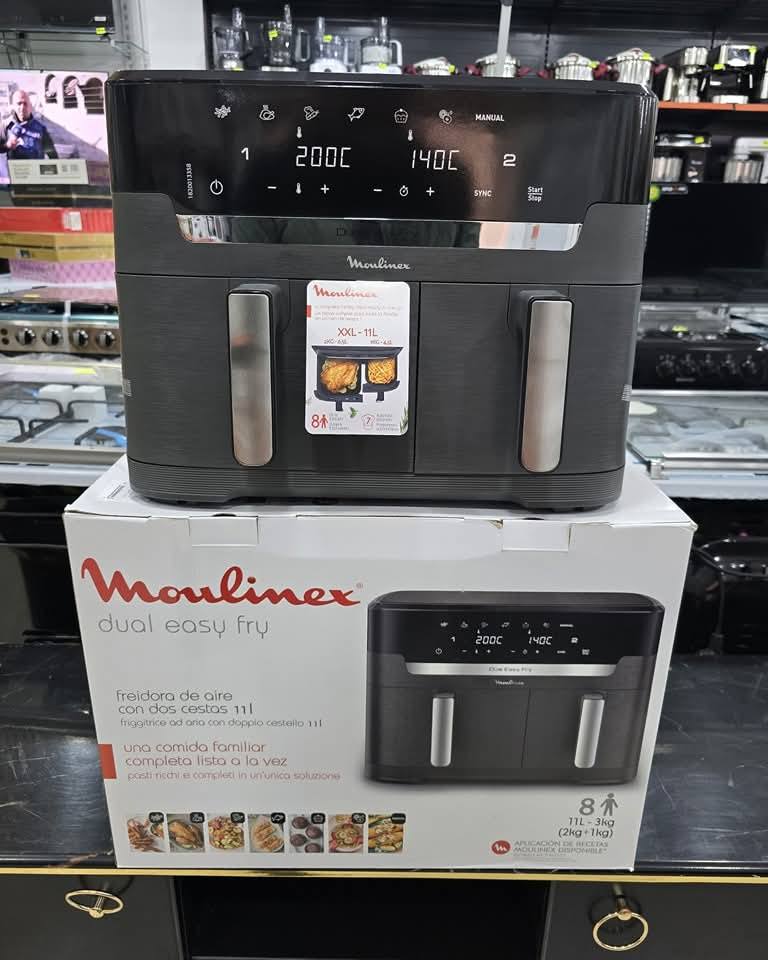Air Fryer Moulinex Double back 8.3L