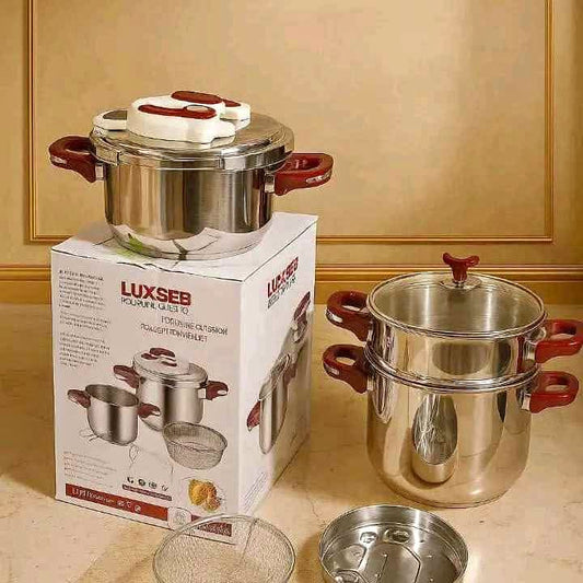 Cocotte LUXSEB 7l+5l 8 pieces
