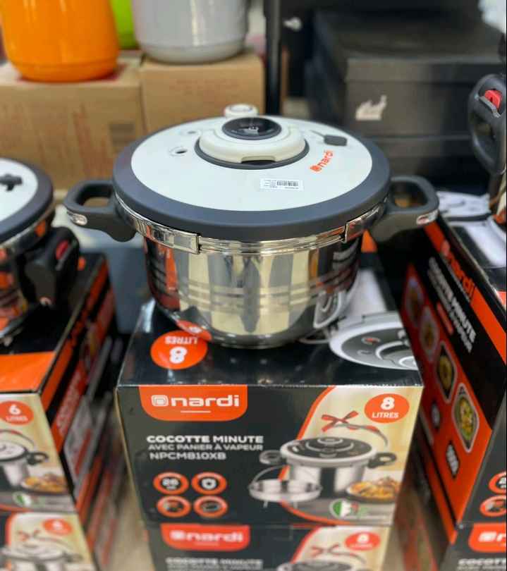 COCOTTE CLIPSO NARDI CUISINECHEF6/8/10L AVEC MINUTEUR