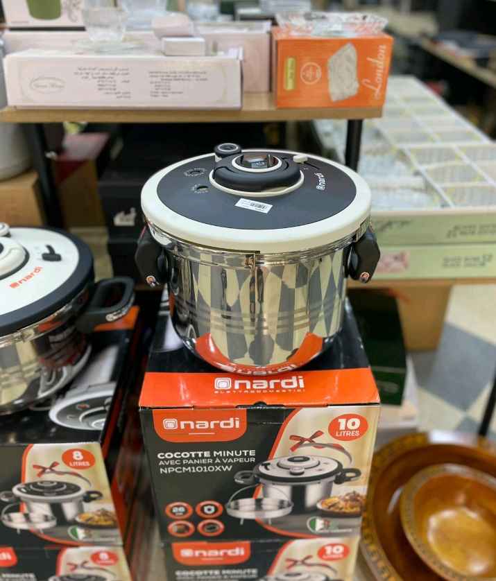 COCOTTE CLIPSO NARDI CUISINECHEF6/8/10L AVEC MINUTEUR