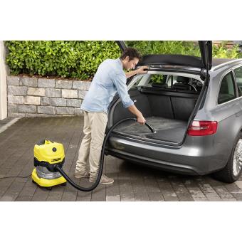 Karcher Aspirateur eau et poussière KARCHER WD3 - Cuve inox - 1000W (Fonction soufflerie)