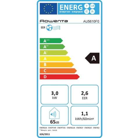 ROWENTA AU5610F0 Turbo Eco Sense Climatiseur portable